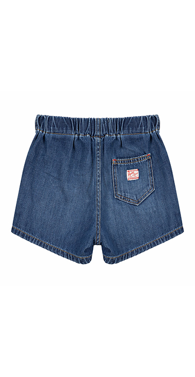 デニムショートパンツ 詳細画像
